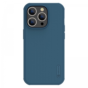 Dėklas Nillkin Super Frosted Shield Pro Apple iPhone 15 Plus mėlynas