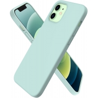 Dėklas Liquid Silicone 1.5mm Xiaomi Redmi Note 13 Pro 5G / Poco X6 5G mėtinis