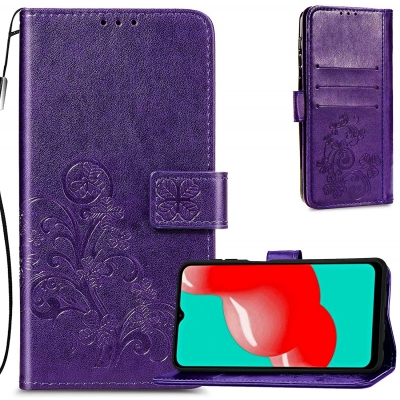 Dėklas Flower Book Samsung A546 A54 5G violetinis Dėklas Flower Book Samsung A546 A54 5G violetinis
