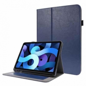 Dėklas Folding Leather Lenovo Tab M10 Plus 3rd Gen TB125FU / TB128FU / TB128XU 10.6 tamsiai mėlynas