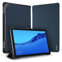 Dėklas Dux Ducis Domo Samsung T870 / T875 Tab S7 11.0 / X700 / X706 Tab S8 tamsiai mėlynas