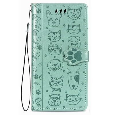 Dėklas Cat-Dog Samsung A556 A55 5G žalias Dėklas Cat-Dog Samsung A556 A55 5G žalias
