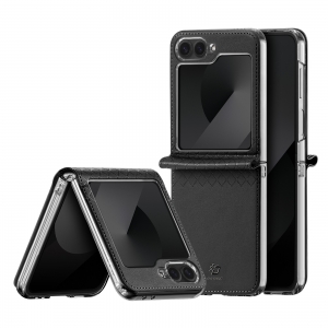 Dėklas Dux Ducis Bril Samsung F741 Z Flip6 / F761 Z Flip7 FE juodas