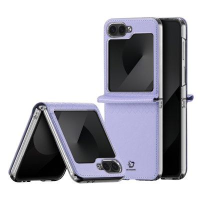 Dėklas Dux Ducis Bril Samsung F741 Z Flip6 / F761 Z Flip7 FE violetinis Dėklas Dux Ducis Bril Samsung F741 Z Flip6 / F761 Z Flip7 FE violetinis