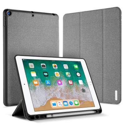 Dėklas Dux Ducis Domo Apple iPad 9.7 2018 / iPad 9.7 2017 pilkas Dėklas Dux Ducis Domo Apple iPad 9.7 2018 / iPad 9.7 2017 pilkas