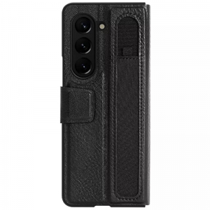 Dėklas Nillkin Aoge Leather Case Samsung F946 Z Fold5 5G juodas