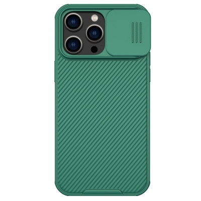 Dėklas Nillkin CamShield Pro Apple iPhone 15 Plus žalias Dėklas Nillkin CamShield Pro Apple iPhone 15 Plus žalias