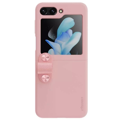 Dėklas Nillkin Flex Flip Samsung F731 Z Flip5 5G rožinis Dėklas Nillkin Flex Flip Samsung F731 Z Flip5 5G rožinis