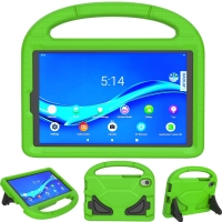 Dėklas Shockproof Kids Samsung X110 / X115 Tab A9 8.7 žalias