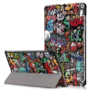 Dėklas Reach Smart Leather Samsung X210 / X215 / X216 Tab A9 Plus 11.0 / X230 / X235 / X236 Tab A11 Plus 11.0 graffiti