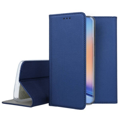 Dėklas Smart Magnet Samsung A556 A55 5G tamsiai mėlynas Dėklas Smart Magnet Samsung A556 A55 5G tamsiai mėlynas