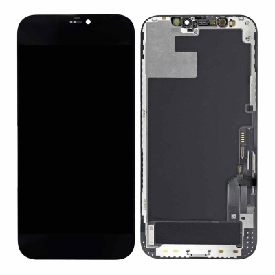 Ekranas Apple iPhone 12 / 12 Pro su lietimui jautriu stikliuku GX hard OLED (removable IC)