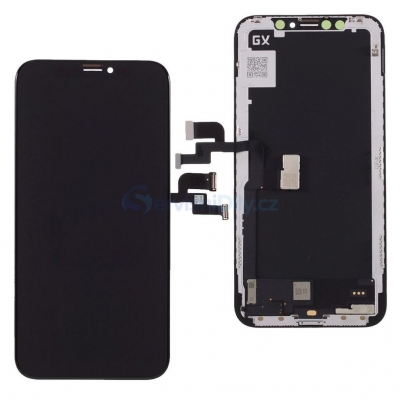 Ekranas Apple iPhone X su lietimui jautriu stikliuku HX soft OLED Ekranas Apple iPhone X su lietimui jautriu stikliuku HX soft OLED