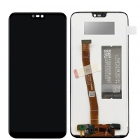 Ekranas Huawei P20 Lite su lietimui jautriu stikliuku juodas HQ