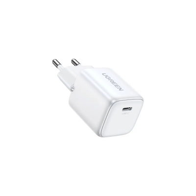 Įkroviklis Ugreen CD319 30W GaN USB-C baltas Įkroviklis Ugreen CD319 30W GaN USB-C baltas