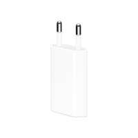 Įkroviklis USB slim baltas (1A 5W)