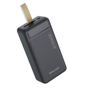 Išorinė baterija Power Bank Awei P7K 5V / 2A 30000mAh juoda