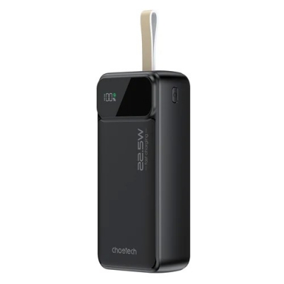 Išorinė baterija Power Bank Choetech B730 22.5W 30000mAh juoda Išorinė baterija Power Bank Choetech B730 22.5W 30000mAh juoda