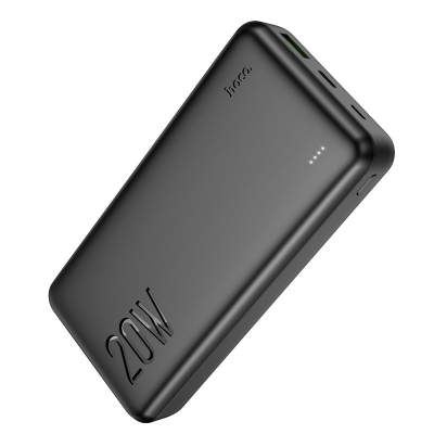 Išorinė baterija Power Bank Hoco J87A Type-C PD 20W+Quick Charge 3.0 20000mAh juodas Išorinė baterija Power Bank Hoco J87A Type-C PD 20W+Quick Charge 3.0 20000mAh juodas