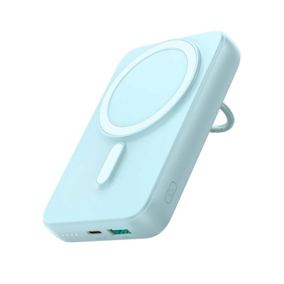 Išorinė baterija Power Bank Joyroom JR-W050 20W Magnetic Wireless 10000mAh mėlyna Išorinė baterija Power Bank Joyroom JR-W050 20W Magnetic Wireless 10000mAh mėlyna