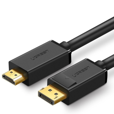 Kabelis Ugreen DP101 DisplayPort to HDMI 1.5m juodas Kabelis Ugreen DP101 DisplayPort to HDMI 1.5m juodas