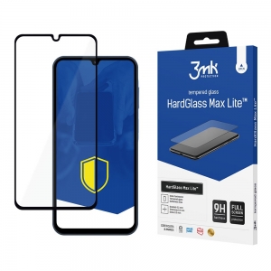 LCD apsauginis stikliukas 3mk Hard Glass Max Lite Samsung A155 A15 4G / A156 A15 5G juodas