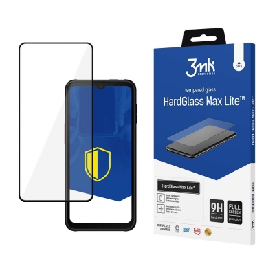 LCD apsauginis stikliukas 3mk Hard Glass Max Lite Samsung G556 Xcover7 juodas LCD apsauginis stikliukas 3mk Hard Glass Max Lite Samsung G556 Xcover7 juodas