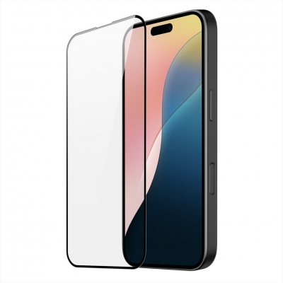 LCD apsauginis stikliukas Dux Ducis 10D Apple iPhone 16 juodas LCD apsauginis stikliukas Dux Ducis 10D Apple iPhone 16 juodas