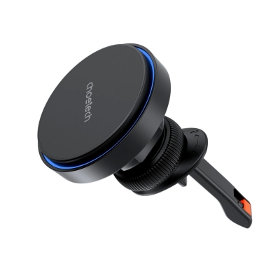 Automobilinis laikiklis-įkroviklis Choetech T205-F MagSafe 15W juodas Automobilinis laikiklis-įkroviklis Choetech T205-F MagSafe 15W juodas