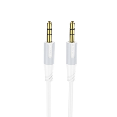Audio kabelis Borofone BL19 3,5mm to 3,5mm baltas Audio kabelis Borofone BL19 3,5mm to 3,5mm baltas