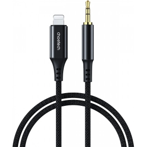 Audio kabelis Choetech AUX009 Lightning to 3,5mm juodas