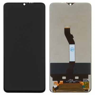 Ekranas Xiaomi Redmi Note 8 Pro su lietimui jautriu stikliuku juodas Ekranas Xiaomi Redmi Note 8 Pro su lietimui jautriu stikliuku juodas