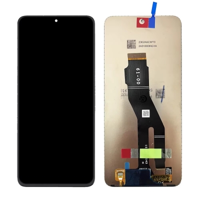 Ekranas Honor X8a / Honor 90 Lite su lietimui jautriu stikliuku juodas Ekranas Honor X8a / Honor 90 Lite su lietimui jautriu stikliuku juodas
