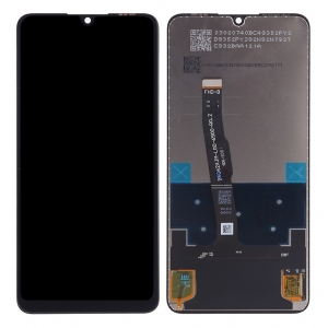Ekranas Huawei P30 Lite su lietimui jautriu stikliuku juodas