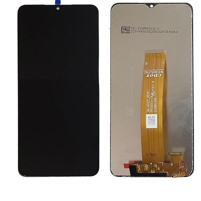 Ekranas Samsung A047 A04s su lietimui jautriu stikliuku juodas Ekranas Samsung A047 A04s su lietimui jautriu stikliuku juodas