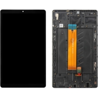 Ekranas Samsung T220 Tab A7 Lite 8.7 su lietimui jautriu stikliuku ir rėmeliu
