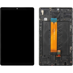 Ekranas Samsung T220 Tab A7 Lite 8.7 su lietimui jautriu stikliuku ir rėmeliu