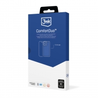 Dėklo ir apsauginio stikliuko rinkinys 3mk ComfortDuo Clear Apple iPhone 12 / 12 Pro