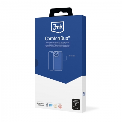 Dėklo ir apsauginio stikliuko rinkinys 3mk ComfortDuo Clear Apple iPhone 15 Pro Dėklo ir apsauginio stikliuko rinkinys 3mk ComfortDuo Clear Apple iPhone 15 Pro