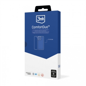 Dėklo ir apsauginio stikliuko rinkinys 3mk ComfortDuo Clear Samsung A165 A16 4G / A166 A16 5G