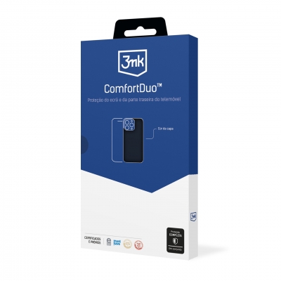 Dėklo ir apsauginio stikliuko rinkinys 3mk ComfortDuo Matt Black Samsung A155 A15 4G / A156 A15 5G Dėklo ir apsauginio stikliuko rinkinys 3mk ComfortDuo Matt Black Samsung A155 A15 4G / A156 A15 5G