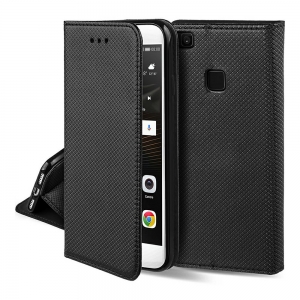 Dėklas Smart Magnet Xiaomi Redmi 9A / 9AT juodas