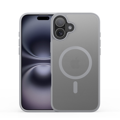 Dėklas Dux Ducis Yind Apple iPhone 16 pilkas