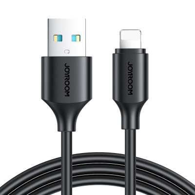 USB kabelis Joyroom S-UL012A9 USB to Lightning 2.4A 2.0m juodas USB kabelis Joyroom S-UL012A9 USB to Lightning 2.4A 2.0m juodas