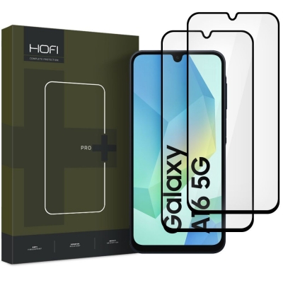 LCD apsauginis stikliukas Hofi Glass Pro+ 2-Pack Samsung A165 A16 4G / A166 A16 5G juodas LCD apsauginis stikliukas Hofi Glass Pro+ 2-Pack Samsung A165 A16 4G / A166 A16 5G juodas