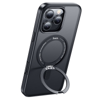 Dėklas Hoco Magnetic Stand 2in1 Apple iPhone 16 Pro Max juodas