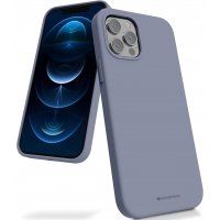 Dėklas Mercury Silicone Case Samsung S928 S24 Ultra levandos pilka