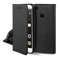 Dėklas Smart Magnet Xiaomi Redmi Note 9S / Note 9 Pro juodas
