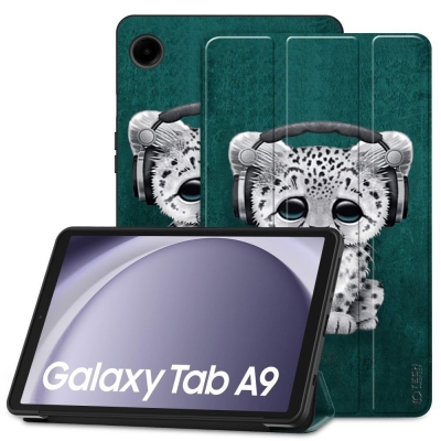 Dėklas Tech-Protect SmartCase Samsung X110 / X115 Tab A9 8.7 sad cat Dėklas Tech-Protect SmartCase Samsung X110 / X115 Tab A9 8.7 sad cat