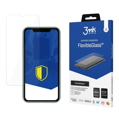 LCD apsauginė plėvelė 3mk Flexible Glass Apple iPhone XR / 11 LCD apsauginė plėvelė 3mk Flexible Glass Apple iPhone XR / 11